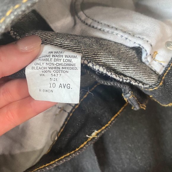 Congo Trader Deadstock Vintage High Rise Jeans - Picture 6 of 7